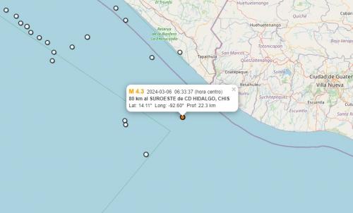 Temblor hoy en México, miércoles 6 de marzo: reportes de sismos y lugar del epicentro