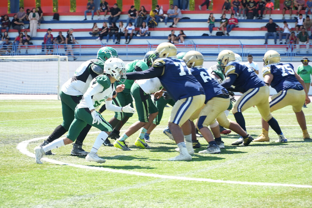 Continúa con éxito futbol americano de la UAT categoría Intermedia