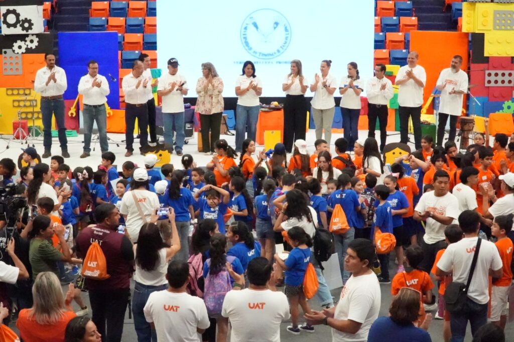 Concluye la UAT con éxito campamento infantil “Amor por la Ciencia” 2024