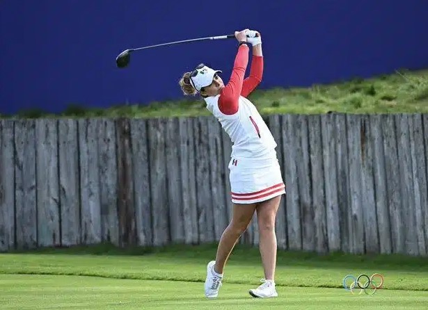 Golfista Gaby López tiene inicio prometedor en París 2024