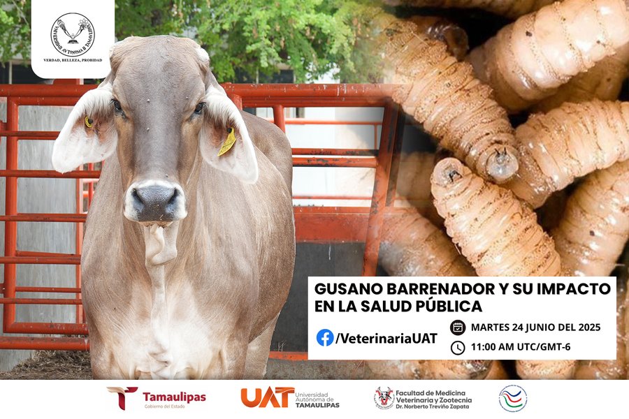 Dará la UAT conferencias sobre gusano barrenador y su impacto en la salud pública