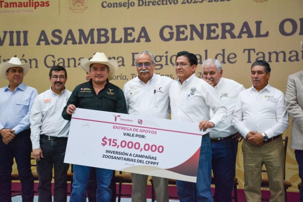 Asigna Gobierno de Tamaulipas 49 millones al sector ganadero