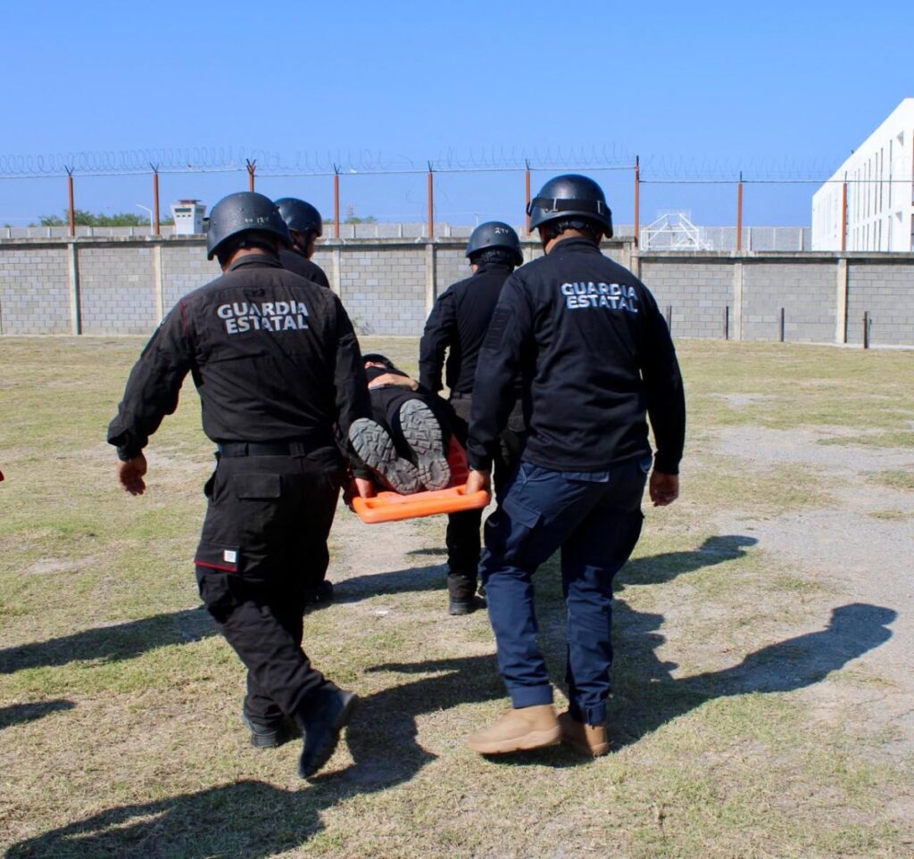 Reciben Policías de la Guardia Estatal capacitación en atención prehospitalaria