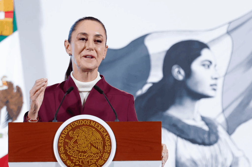 Alerta Sheinbaum que “Flossie” se podría intensificar a huracán