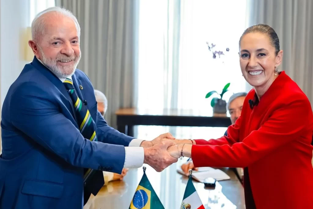 Lula y Sheinbaum acuerdan fortalecer relación entre industrias de Brasil y México