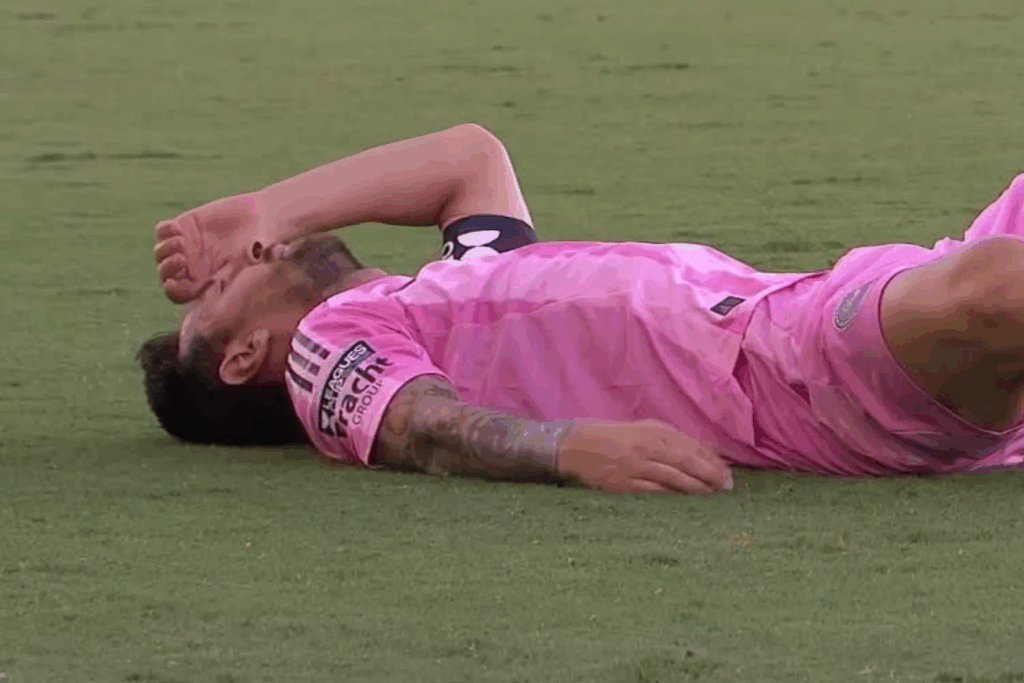 Leagues Cup 2025: Messi se lesiona ante Necaxa y sale de cambio