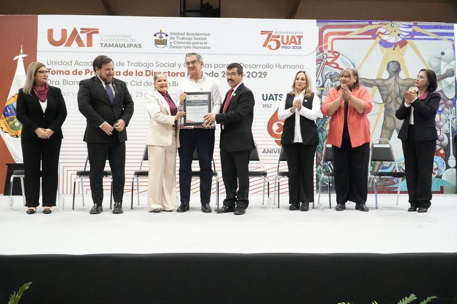 Destaca gobernador compromiso de la UAT con el bienestar social de Tamaulipas