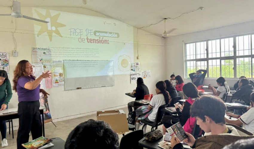 Lleva INJUVE campaña “Piénsalo Dos Veces” a Villa de Casas