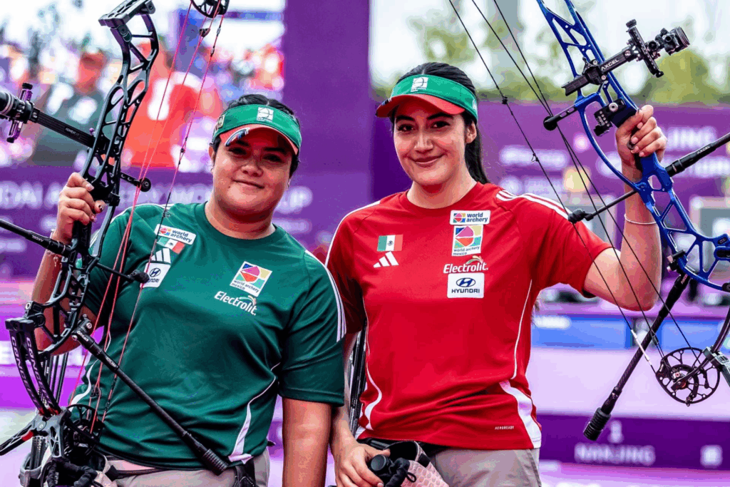 Mexicanas Bernal y Becerra hacen el 1-2 en Copa del Mundo de Tiro con Arco
