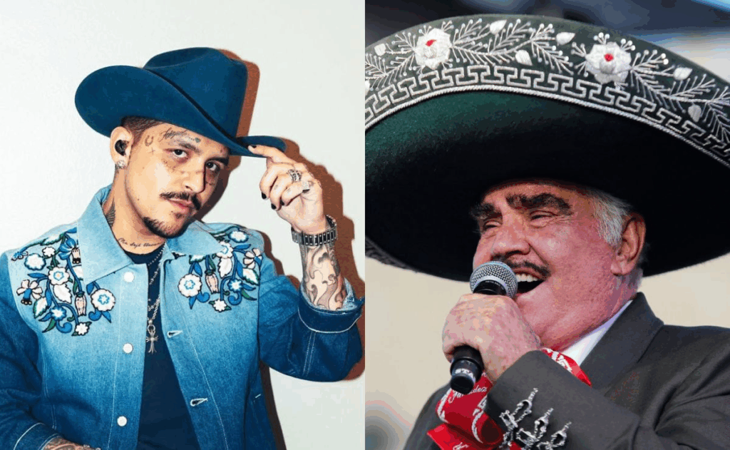 “Mi dueto más soñado”: Christian Nodal sorprende con canción junto a Vicente Fernández