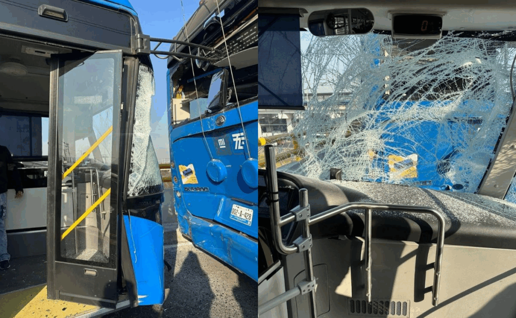 Chocan dos unidades del Trolebús Elevado; hay 26 heridos