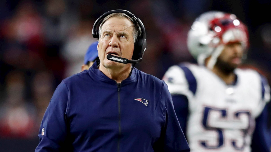 Belichick, coach más ganador de la NFL, no entrará al Salón de la Fama en su primer año de elegibilidad