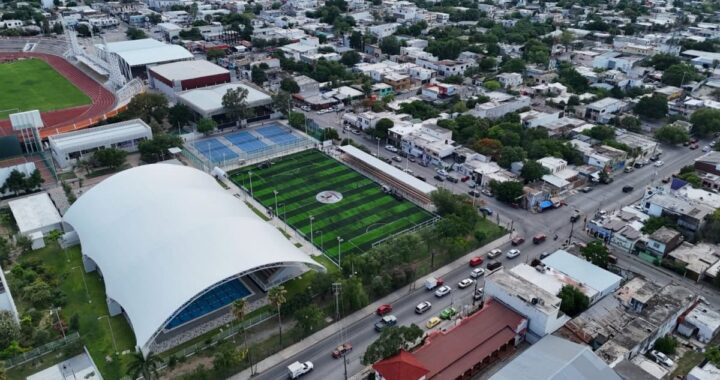 Consolida Tamaulipas el legado del Mundial Social con la entrega de canchas deportivas